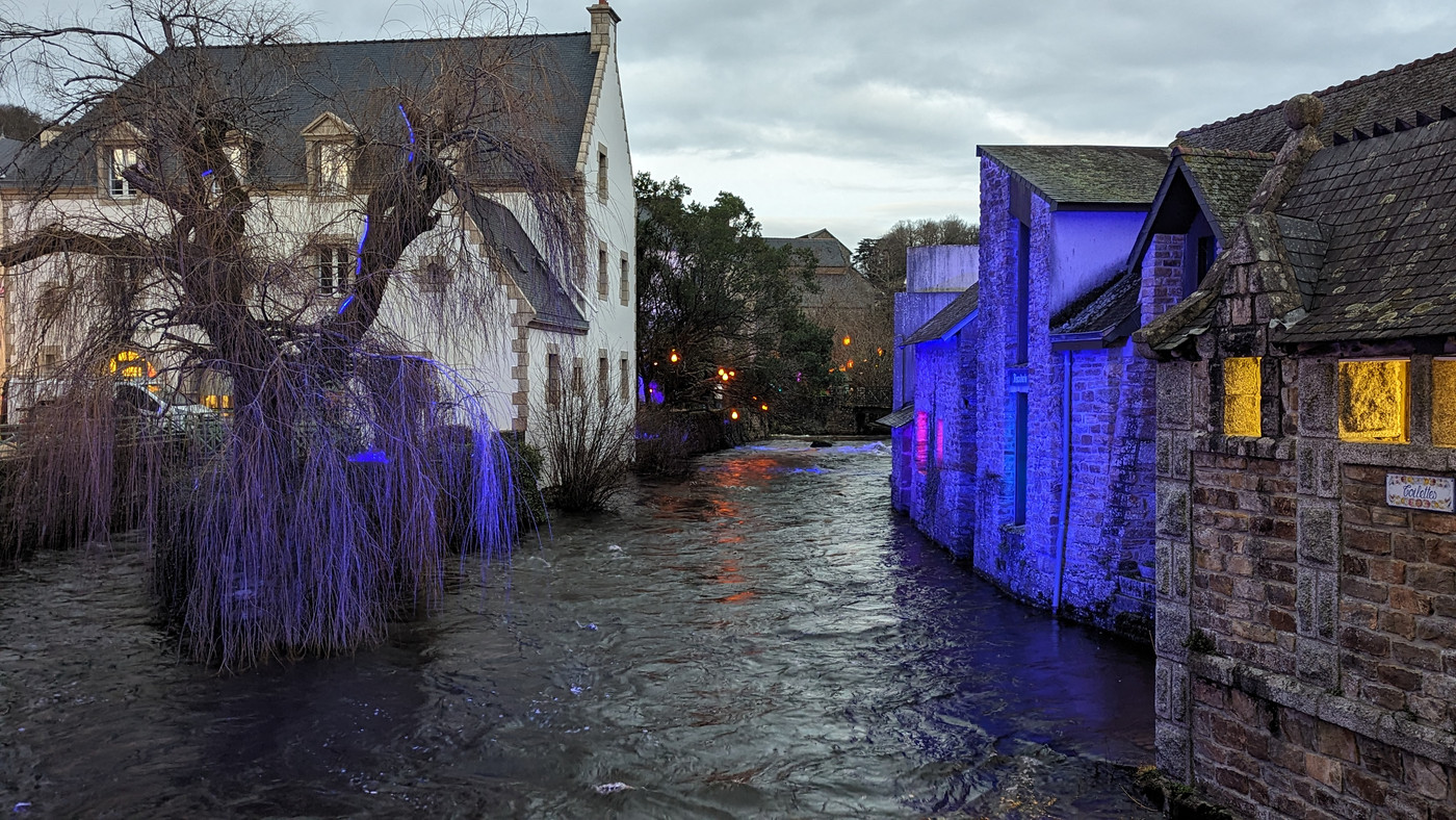 Pont-Aven de nuit