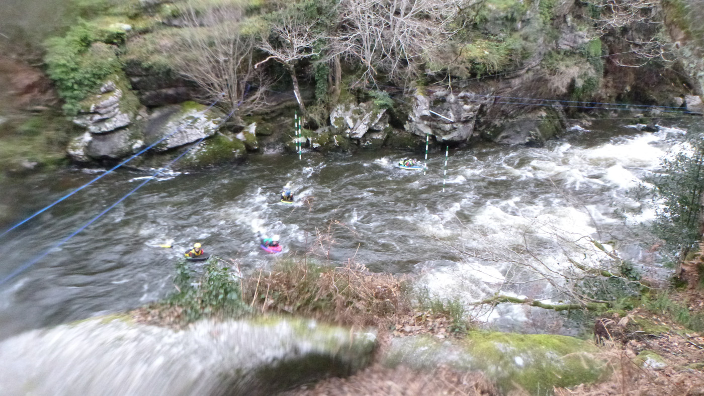 Vu du haut des roche des Roches du diable