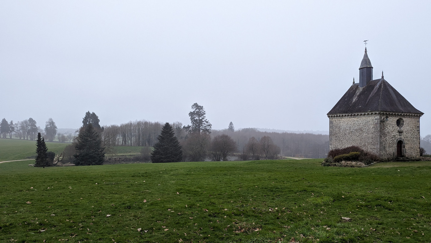 La chapelle au petit matin