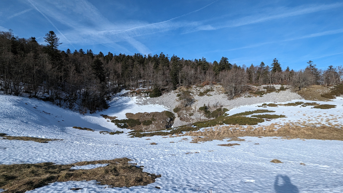 Paysage des plateaux sortie des forêts