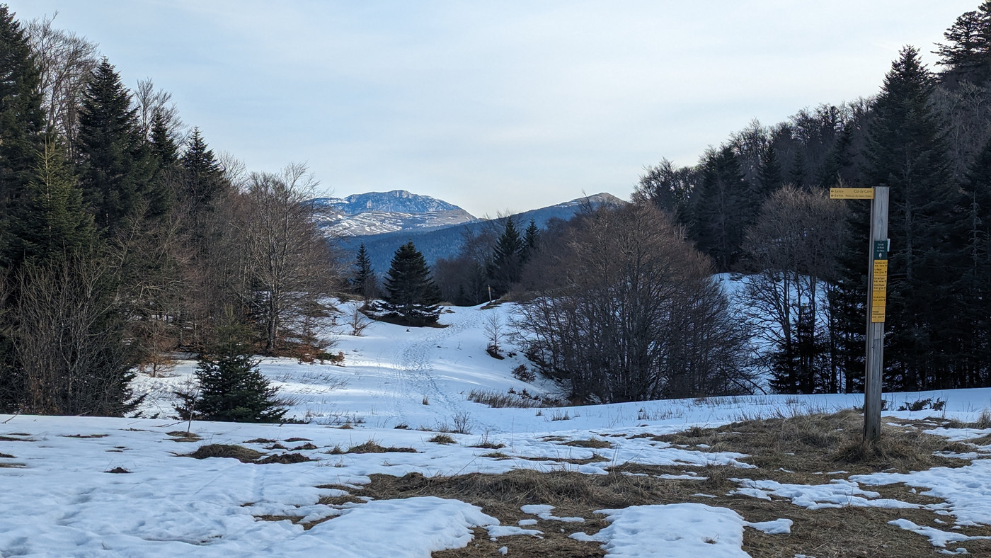 Les piste sur les sentiers de randonnées