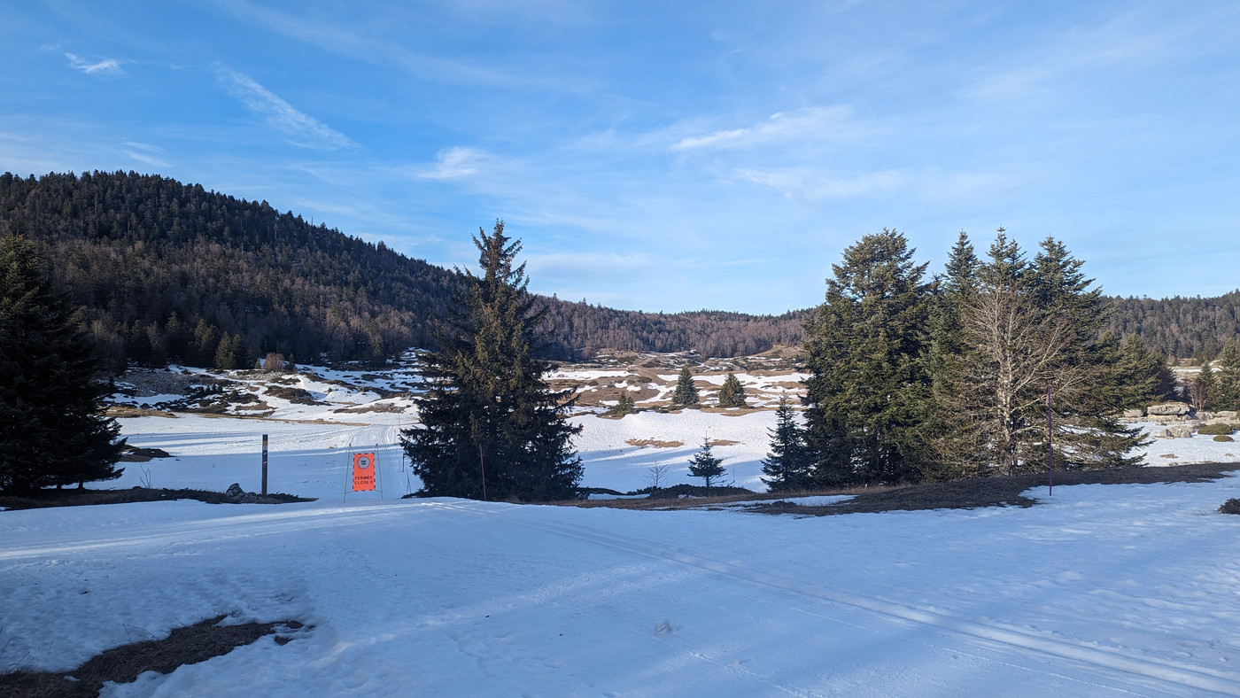 des bout de piste commence à fermer, il est temps de passer à la randonnée