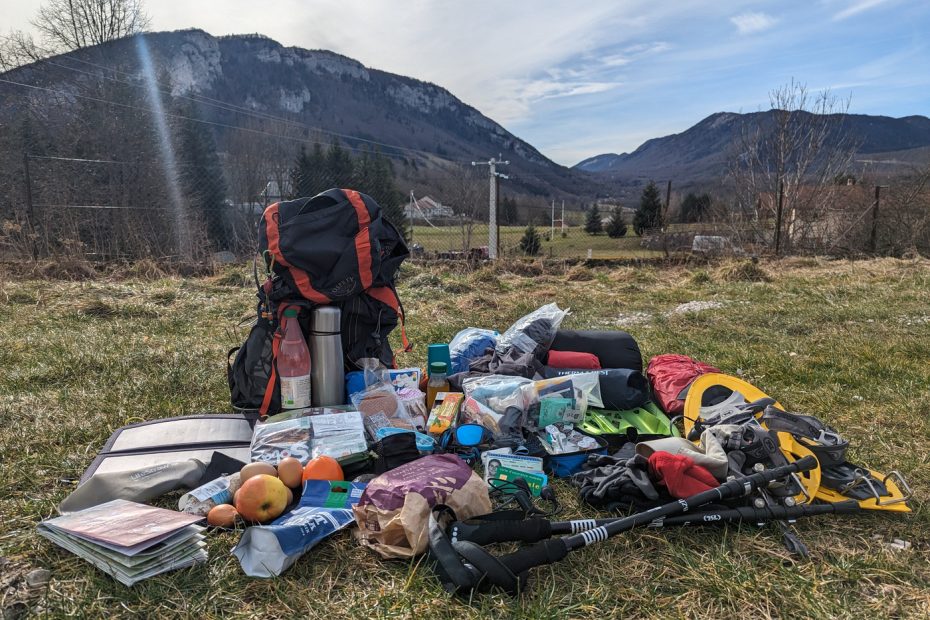 Le contenu du sac