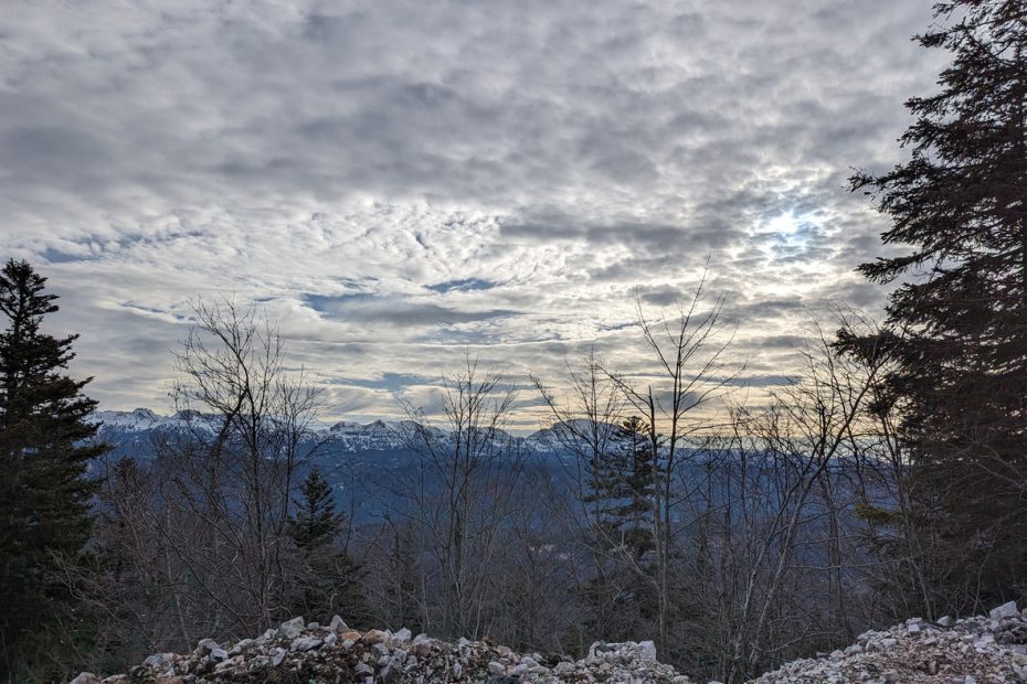 Petites grappes de nuage