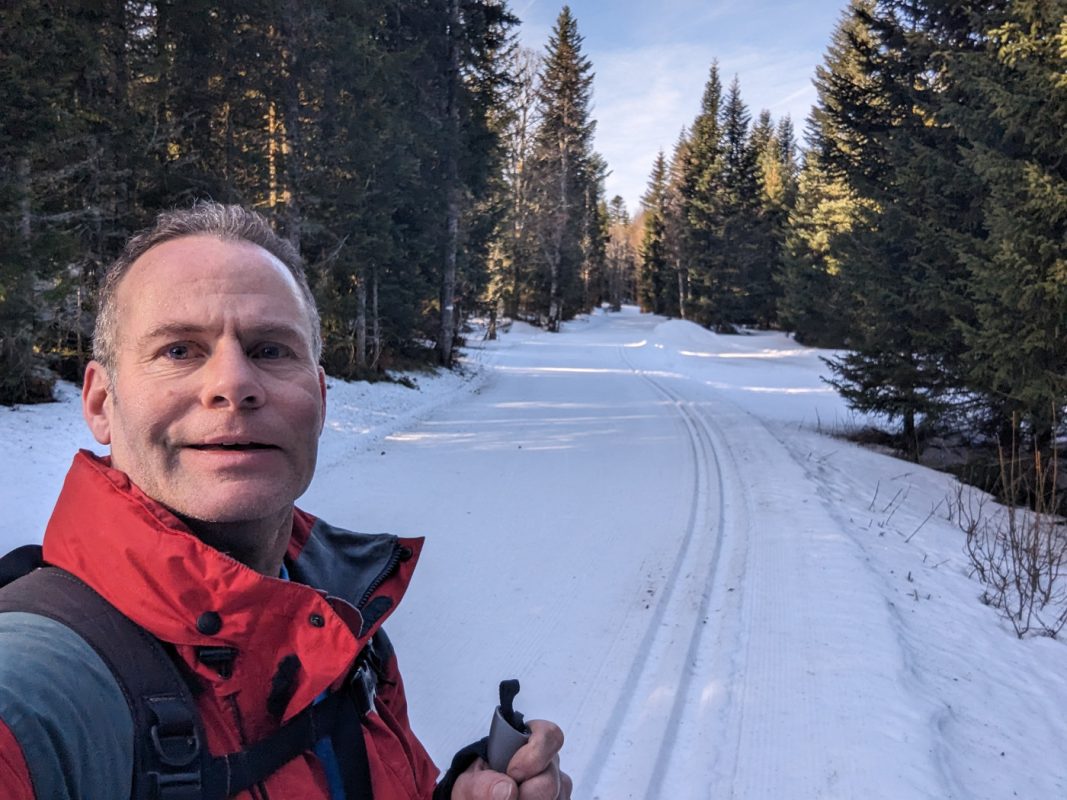 Bertrand au Ski