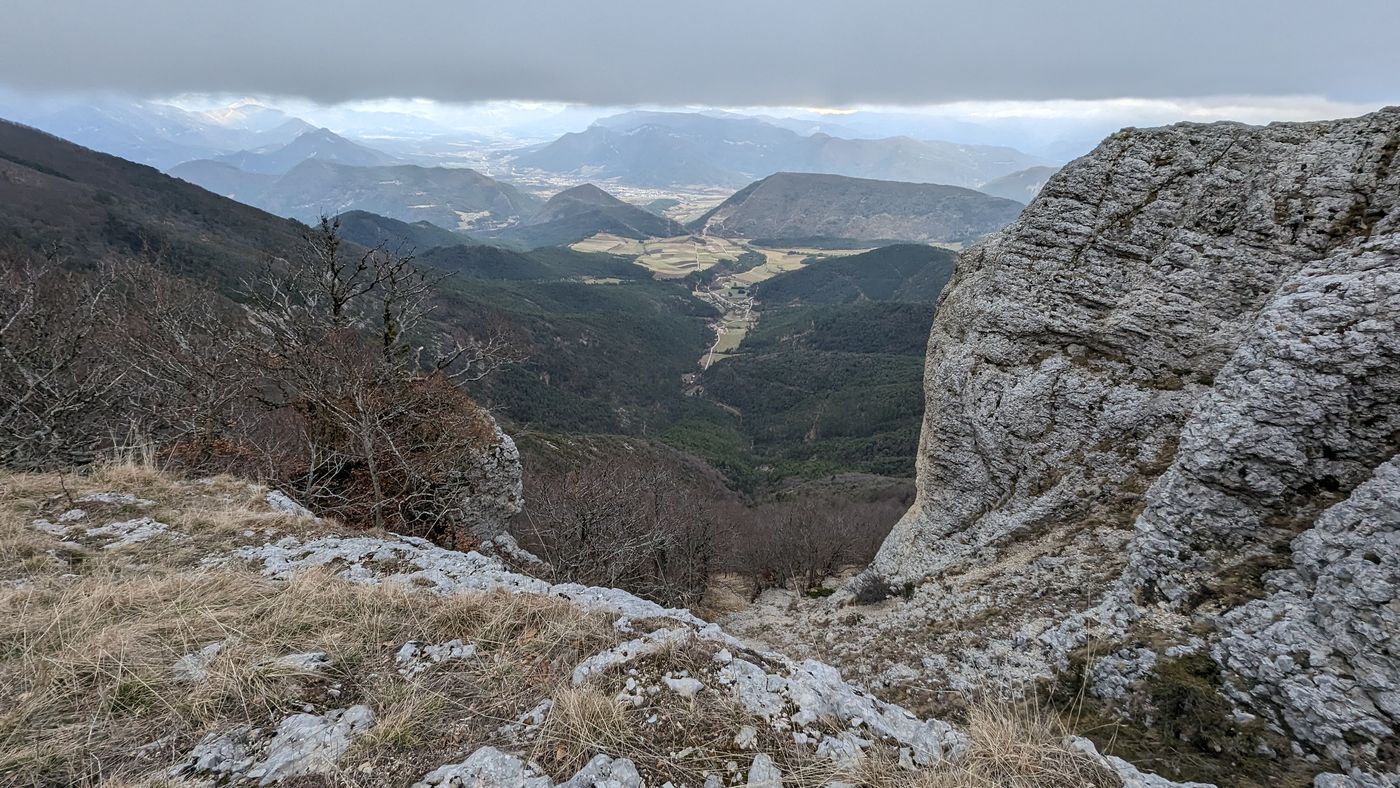 Vallée de la Drome, beaucoup plus bas