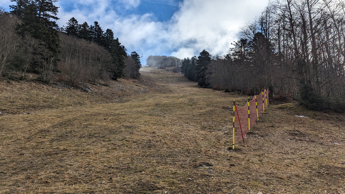 Piste à l'abondon