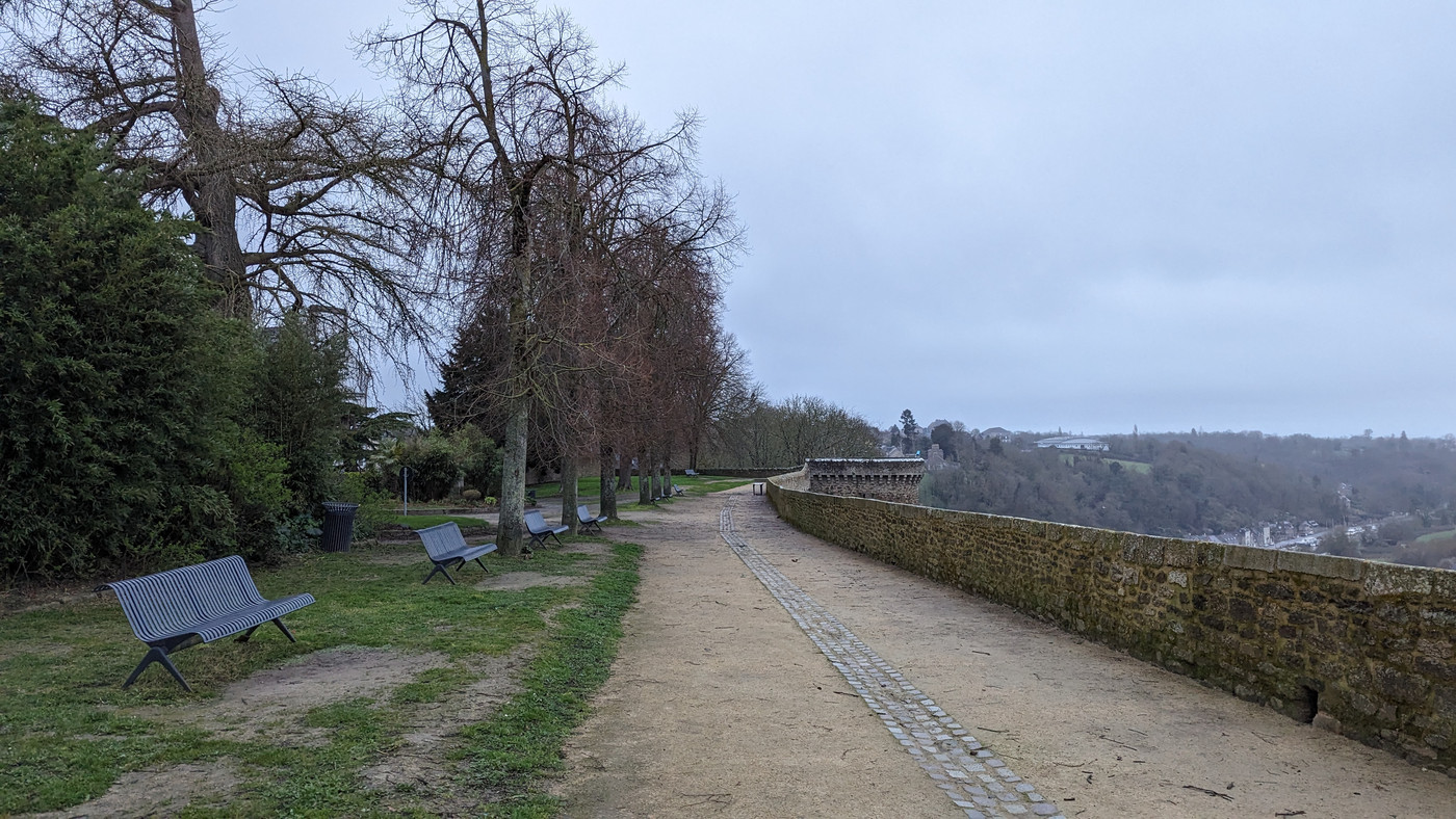 Terrasse sur les rempart