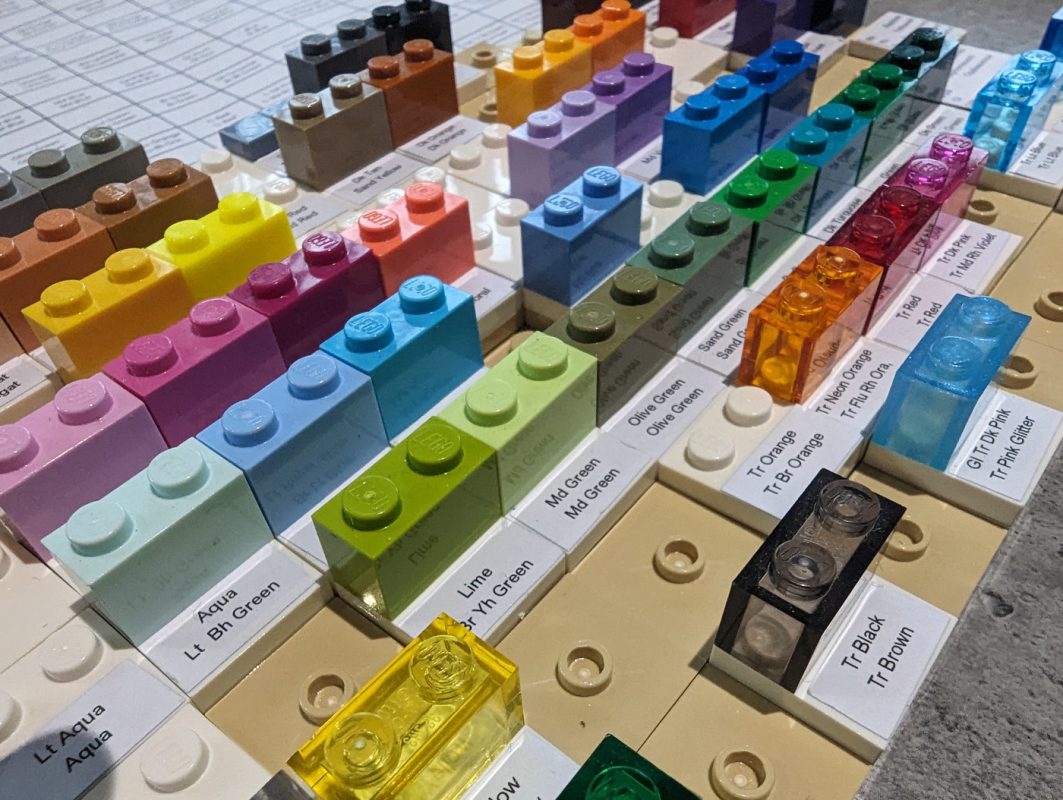 Gabarit de couleurs LEGO/Bricklink