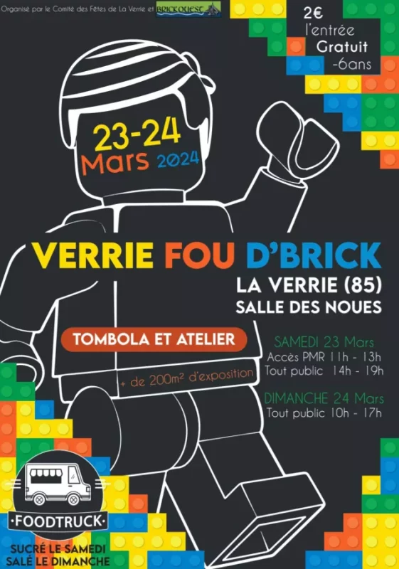 Affiche Verrie Fou d'Brick 2024