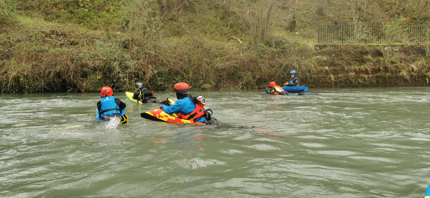 Sur l'eau