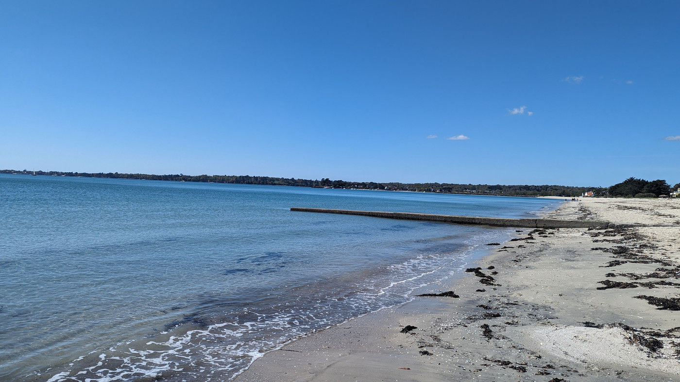 L'eau est bien claire !