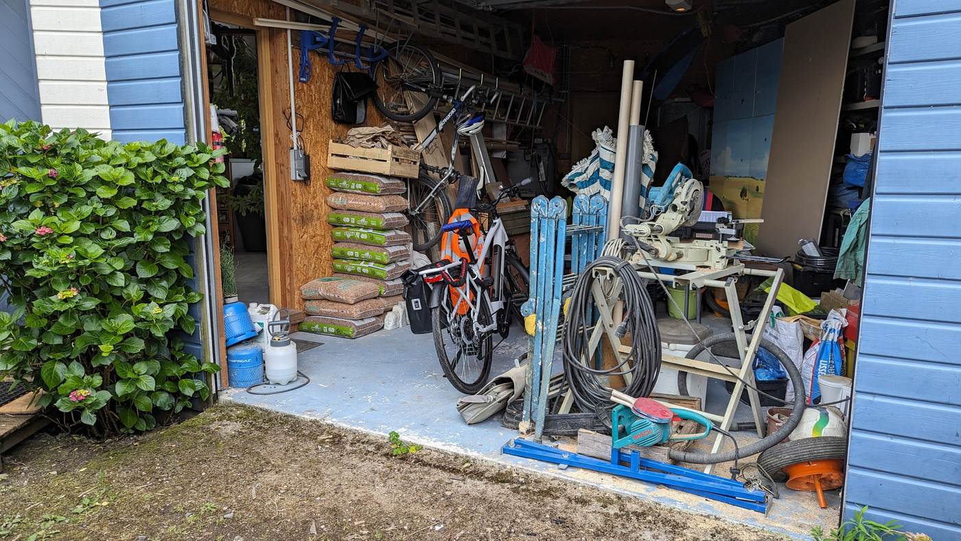 C'est quand même pratique d'avoir le vélo accessible