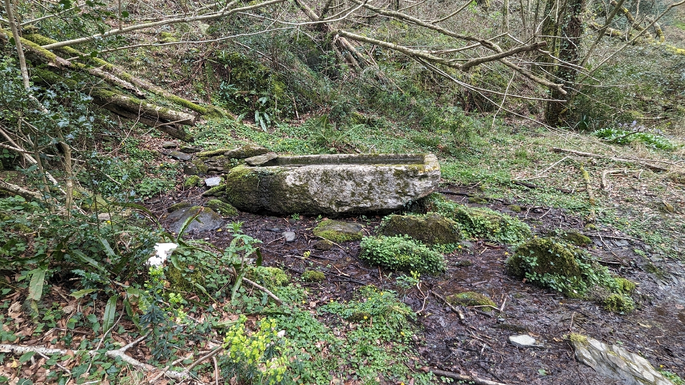 Une source au dessus de la grotte de Bétharram