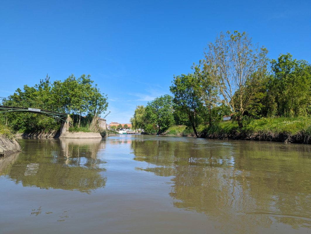 l'arrivée sur Damvix