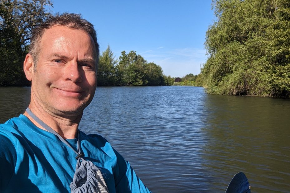 Bertrand dans le marais poitevin