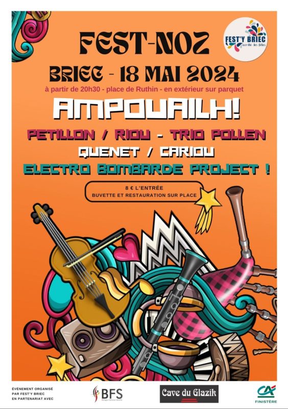 Affiche Fest-noz Briec