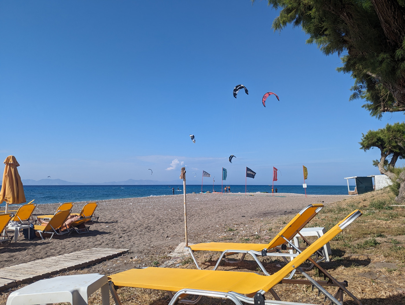 Après midi devant la plage