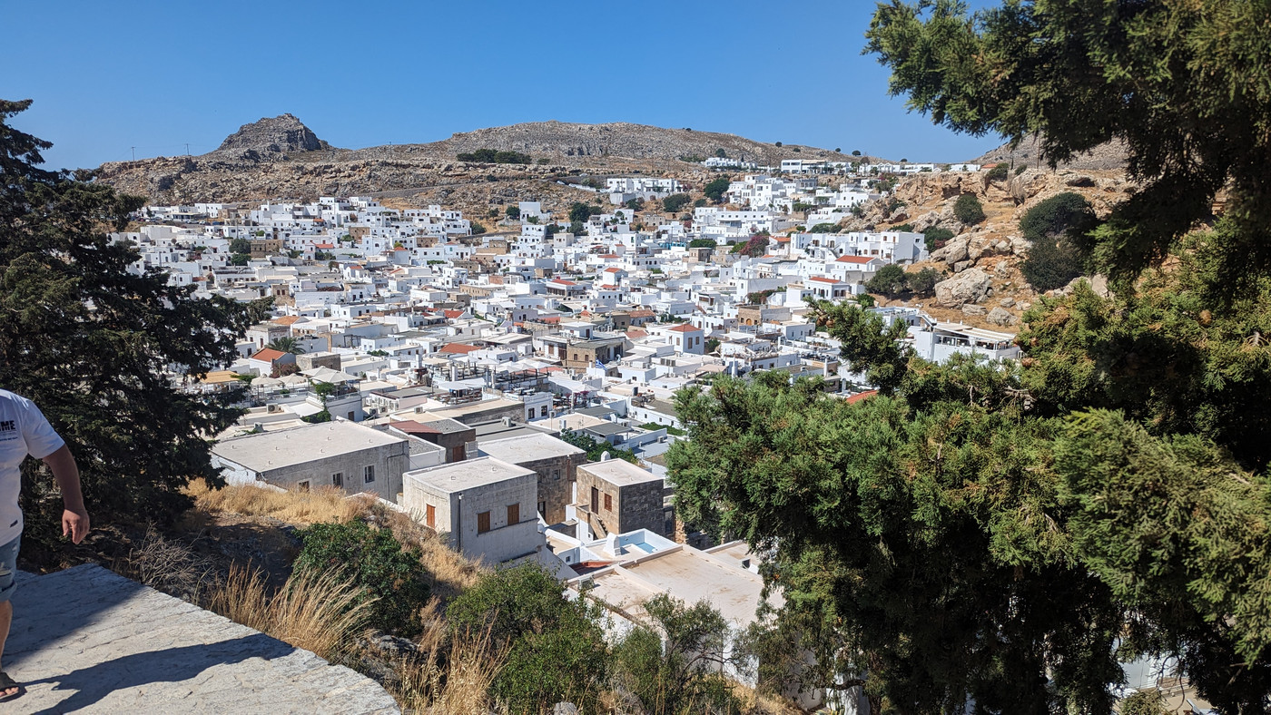 La ville de Lindos