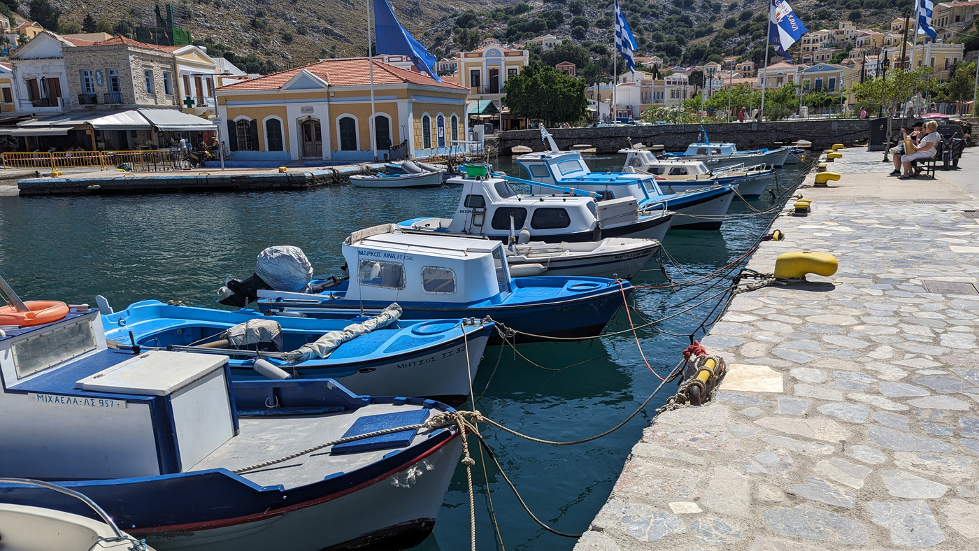 Petits bateaux de pêche