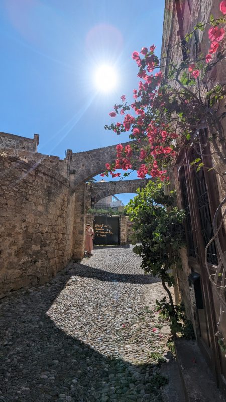 Les arches que l'on vois partout dans les petites ruelles