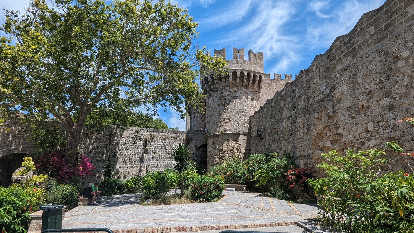 L'extérieur du palais