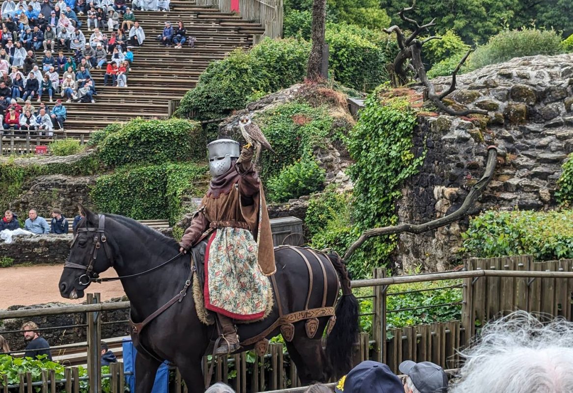 Sur un cheval