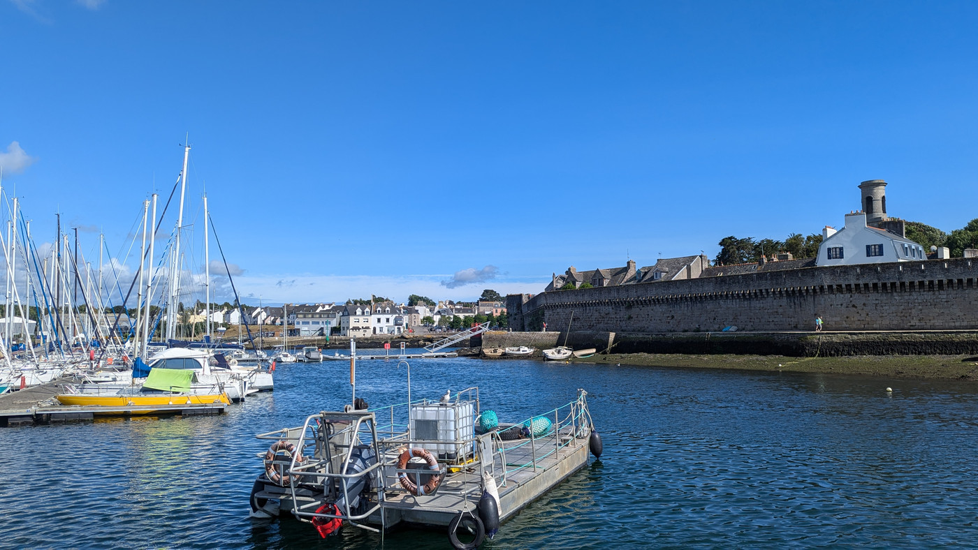 Retour au port de Concarneau