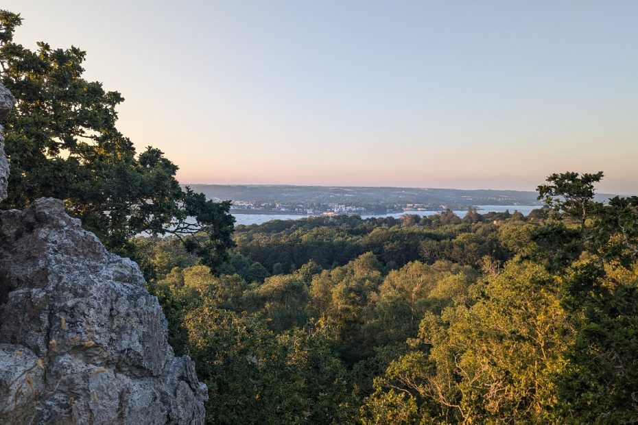 Vue sur l’arrière pays Brestois