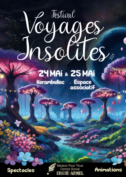 Affiche Festival Voyages Insolites