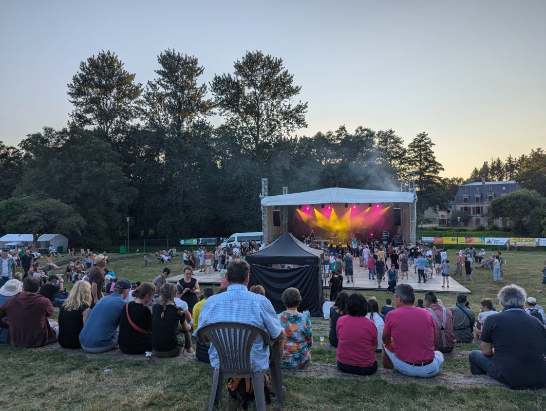 Concert à Gourin au domaine de Tronjoly