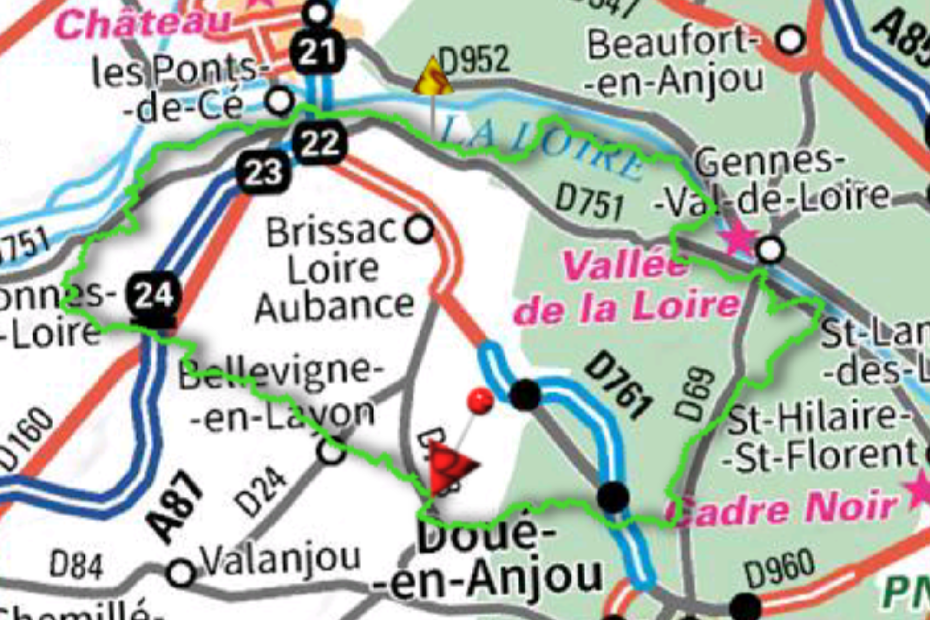 La boucle GRP® Coteaux du Layon et de la Loire