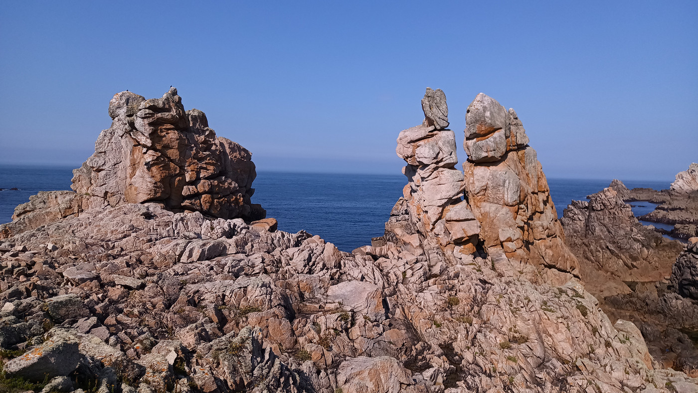 Encore des colonnes de pierres