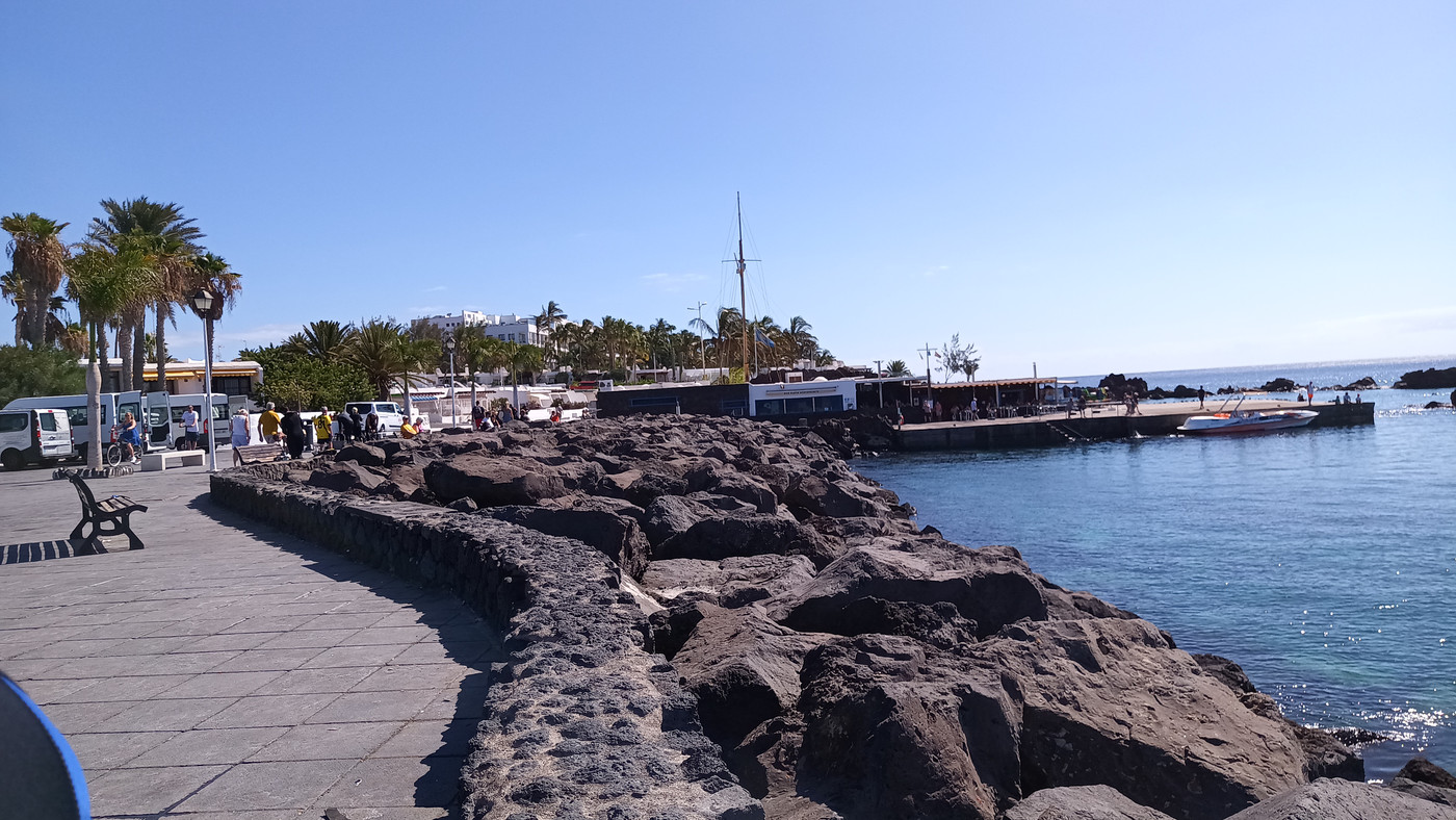 La 'Corniche' d'où nous partons