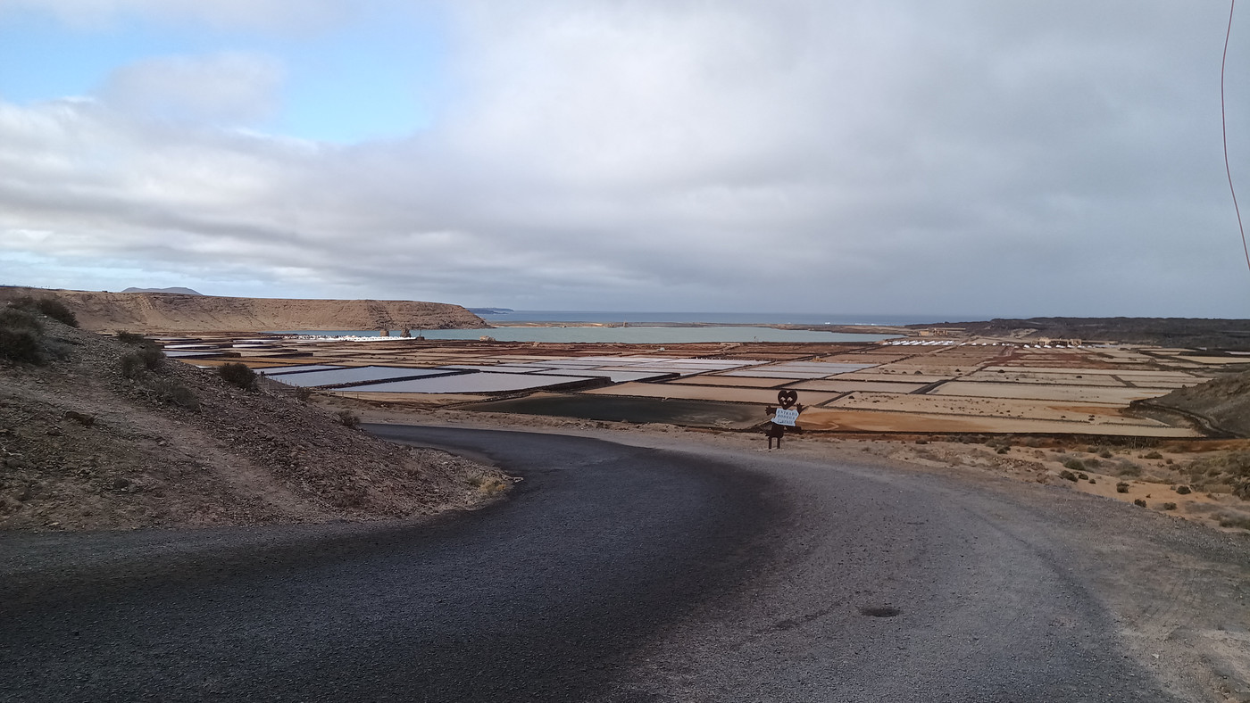 Arrivé sur les salines