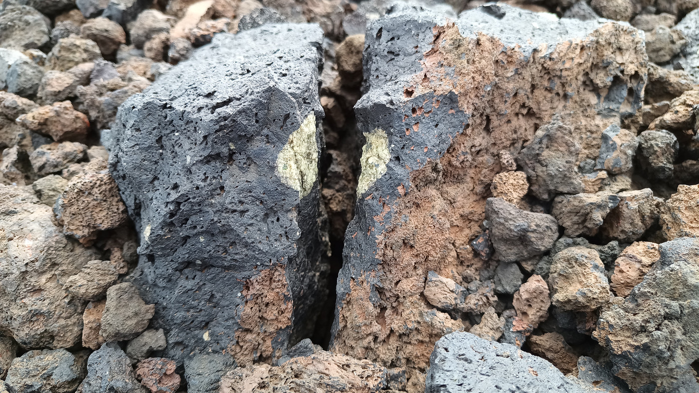 Fragment d'Olivine
