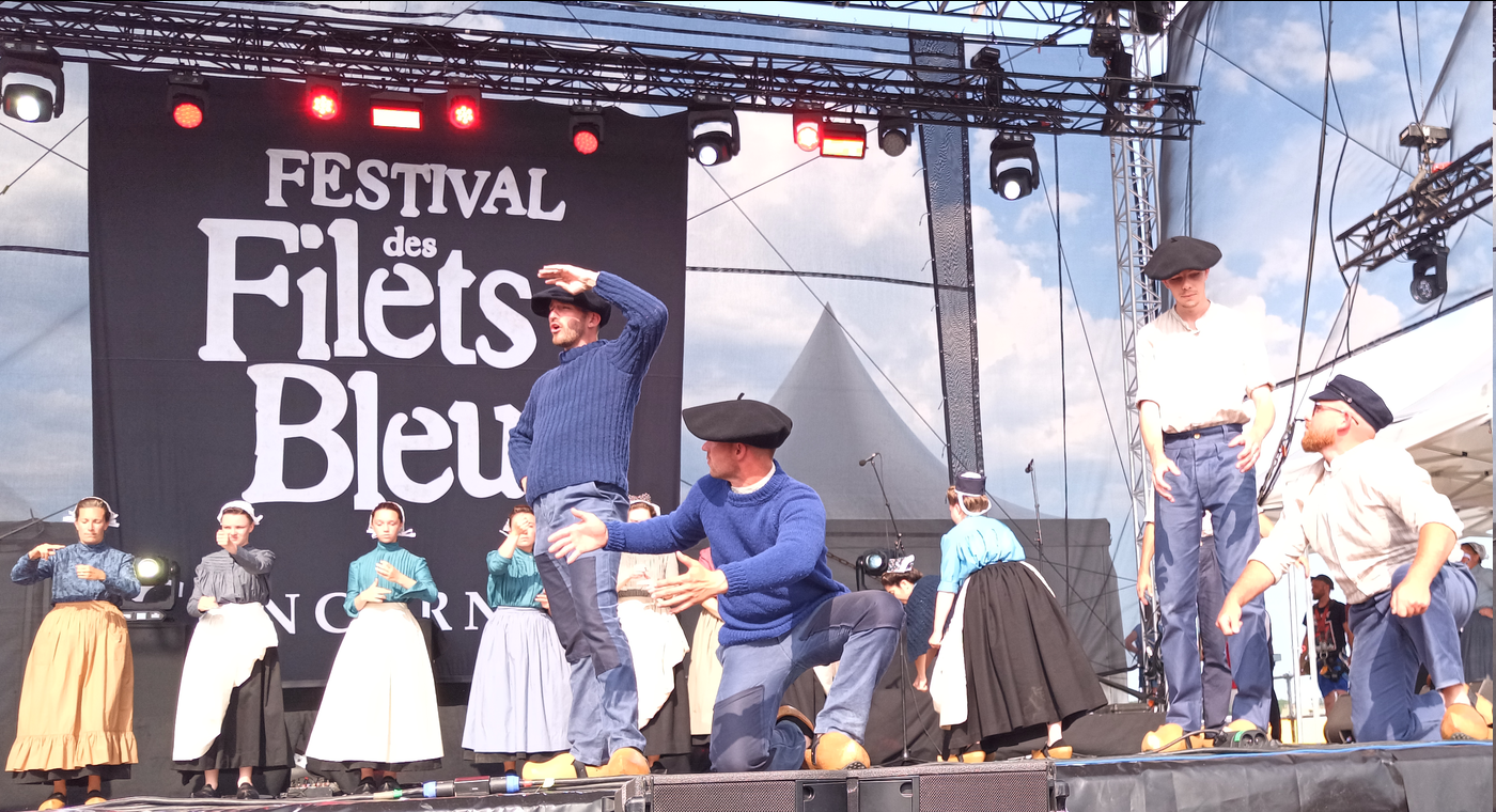 Le spectacle de Ar Rouedou Glas aux Filet Bleu (11 aout 2024)