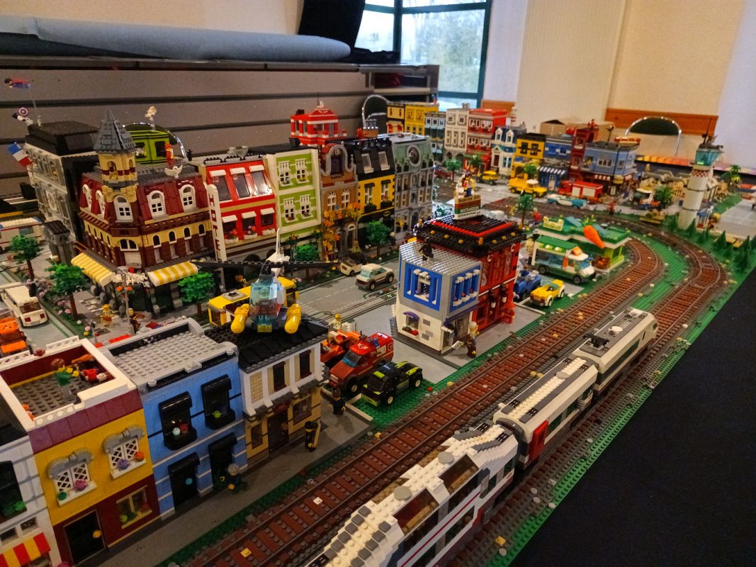 Les trains et la ville