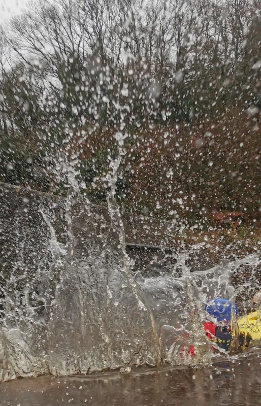 Belle gerbe d'eau !