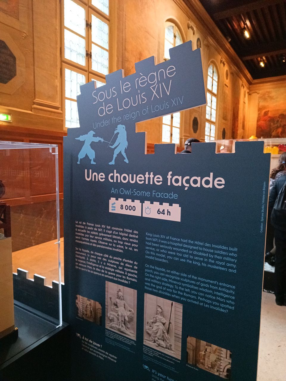 Les explication sur la façade