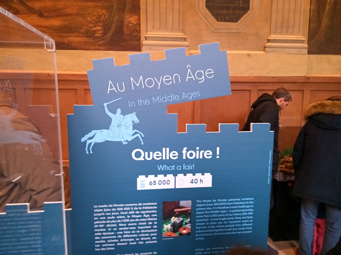 65000 pièces, OK; 40h, j'ai un peu du mal à y croire !