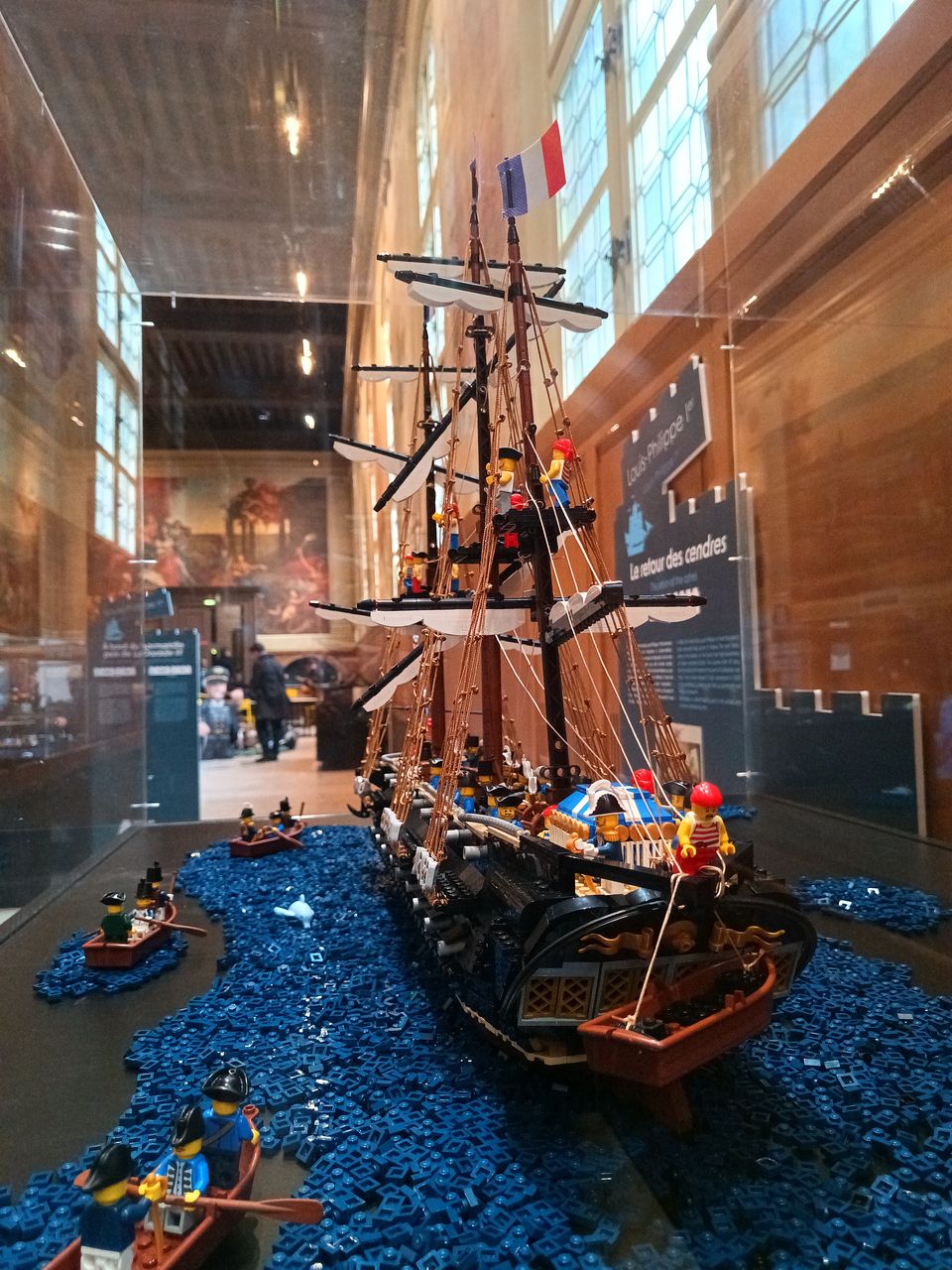 L'arrière du voilier