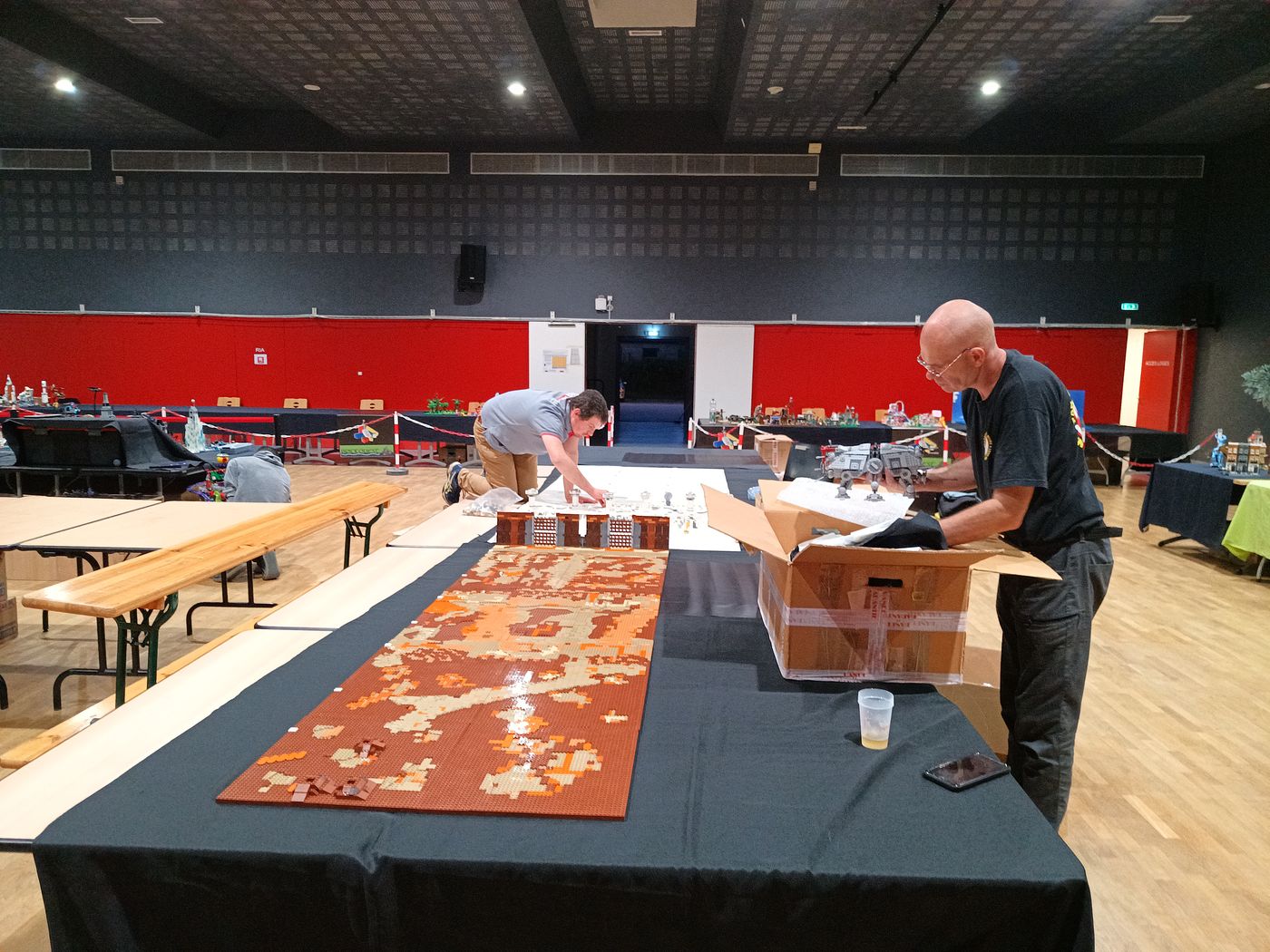 Installation pour Vincent : le sol !