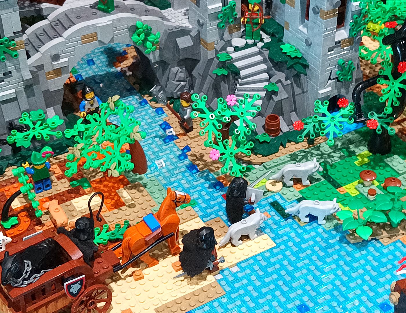 Détail du convoi des loups