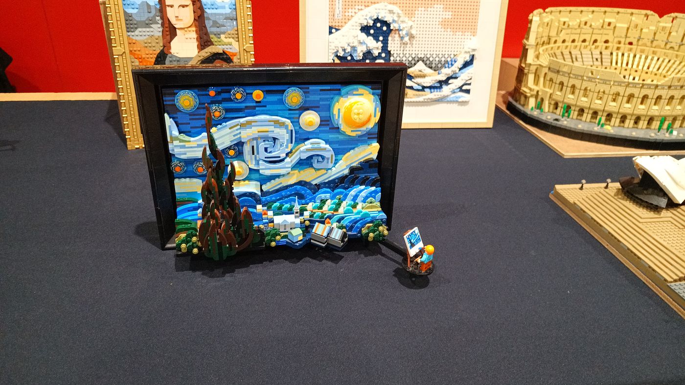 Le tableau de Van Gogh en relief !