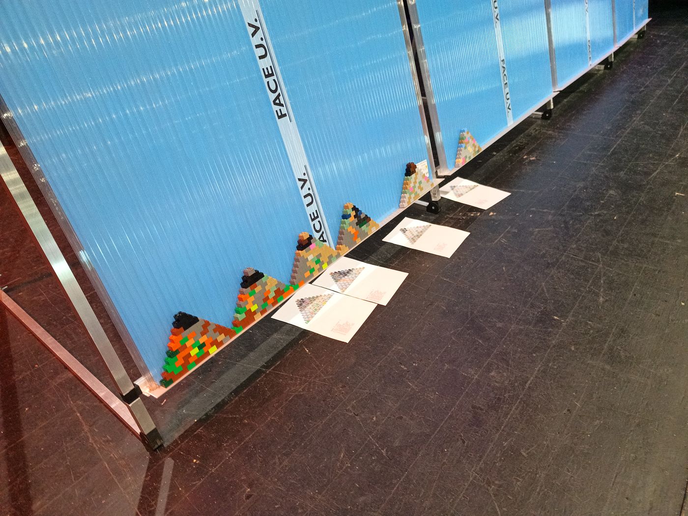 Début de la mosaïque