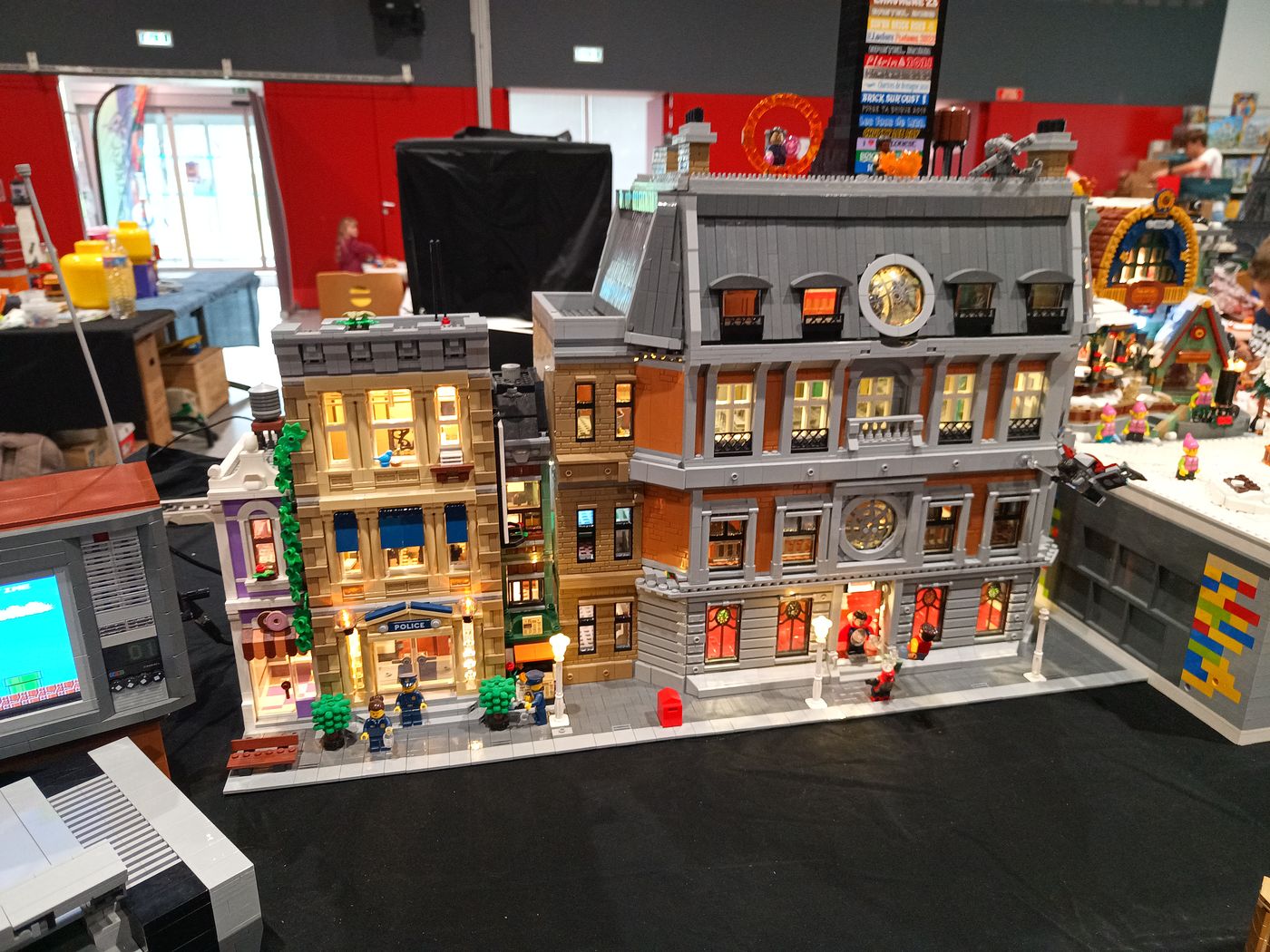 Des gros immeubles