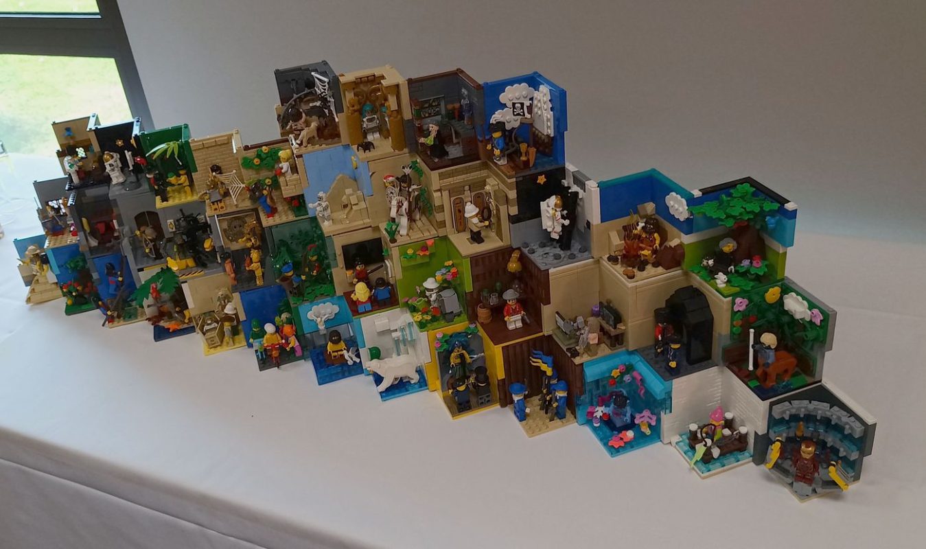 L'ensemble des constructions en 8x8x8