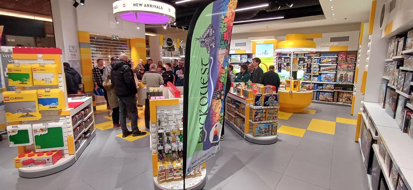 Au Lego Store de Rennes