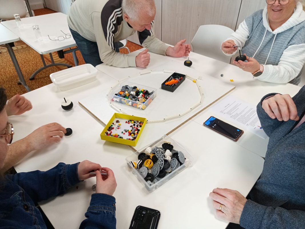 Construction de toupies